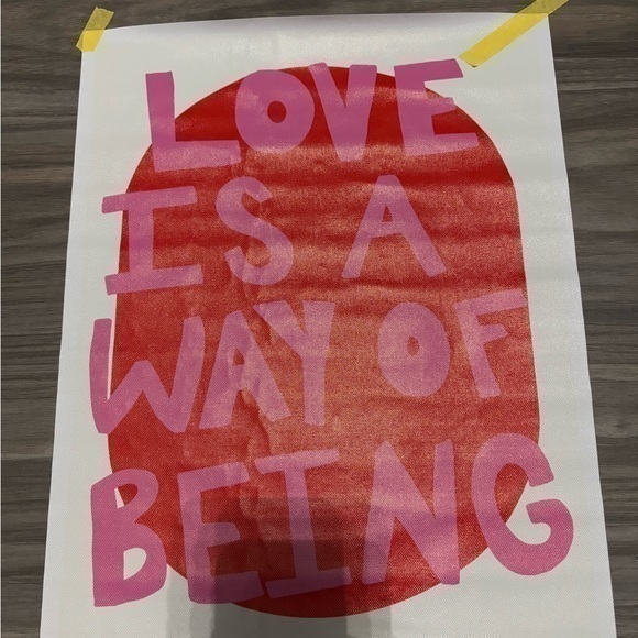Love Is a Way of Being Poster - Picture 1 of 1